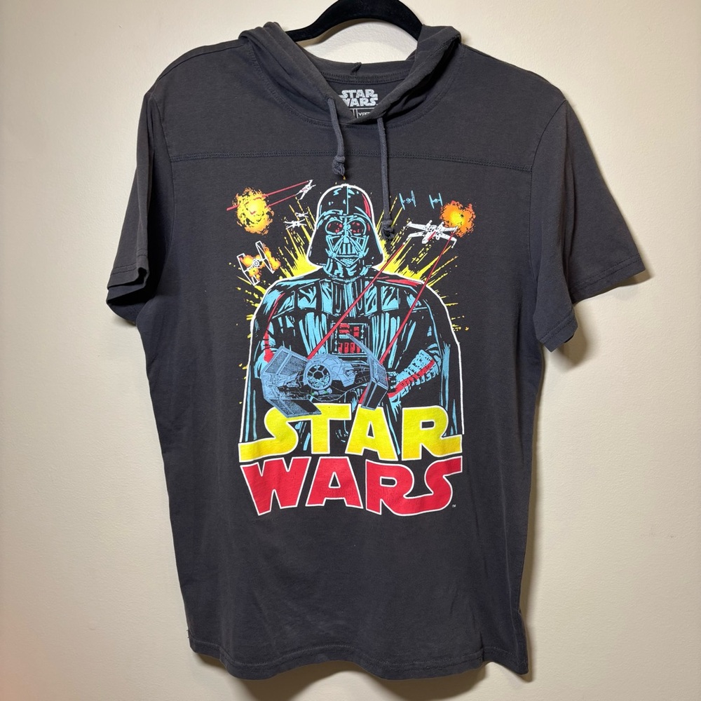 Fifth Sun Star Wars Gray Hoodie T-Shirt